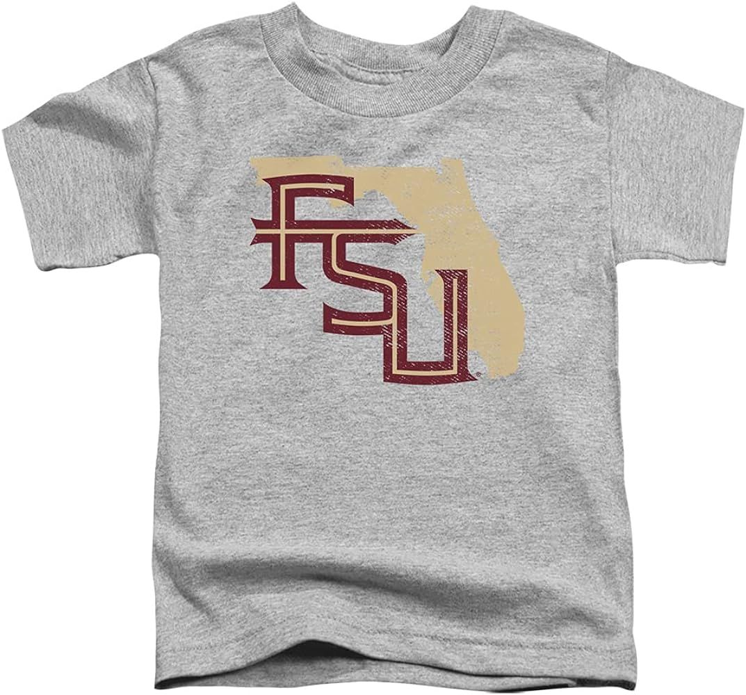 Florida State University Official State Shape Unisex Toddler T Shirt | Amazon (US)