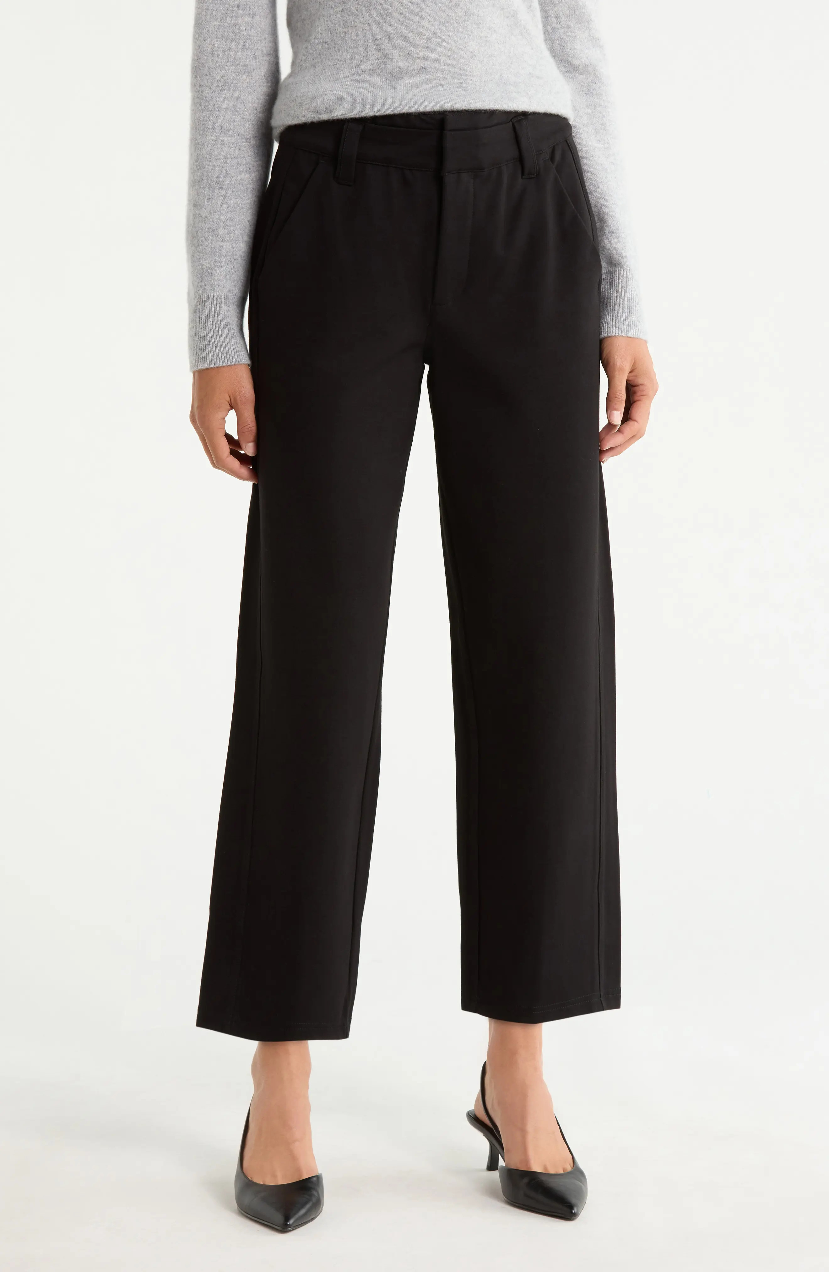 Skyrise Ankle Straight Leg Pants (Women) | Nordstrom | Nordstrom