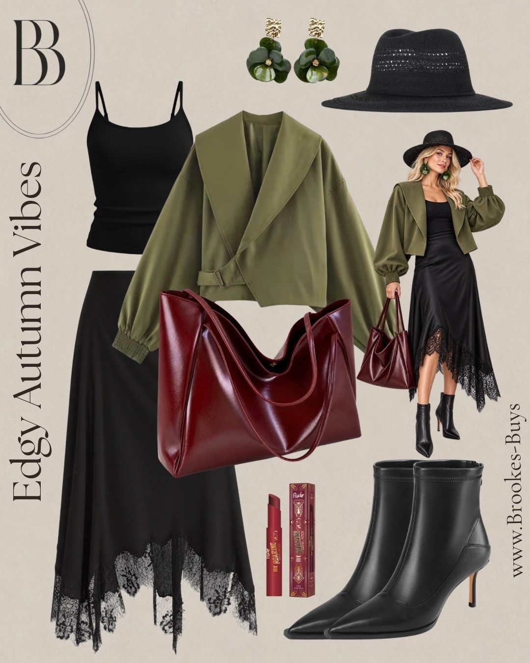 Edgy fall look.

#LTKdayinmylife #LTKU #LTKSeasonal
