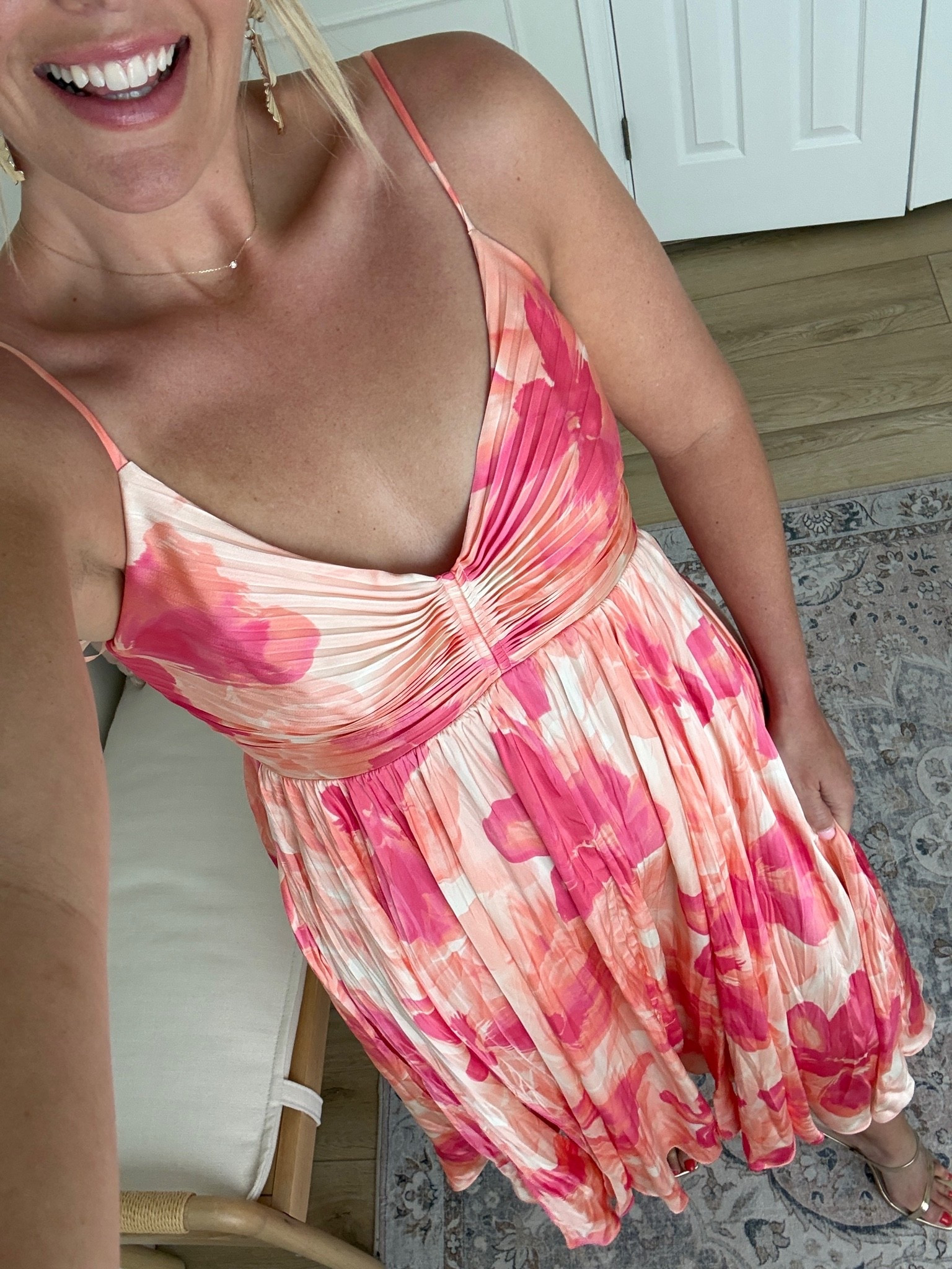 Summer occasion dress - wedding guest dress - wearing a med
fb