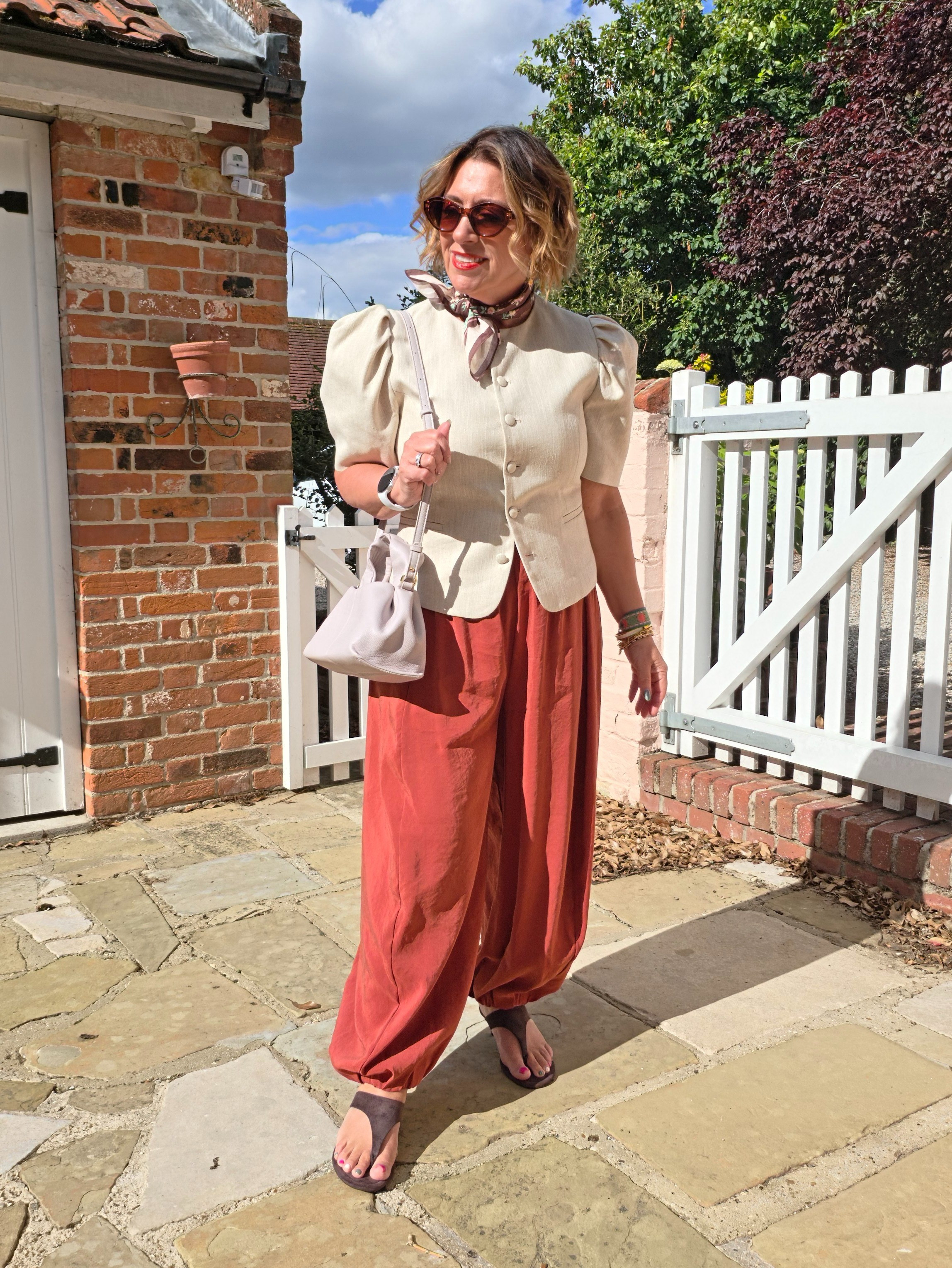 It's the accessories that make this outfit 

#LTKover50style #LTKstyletip #LTKsummer