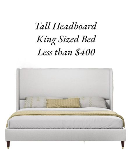 Headboard. Bed. King size bed. Bedroom furniture 

#LTKover40 #LTKhome #LTKstyletip