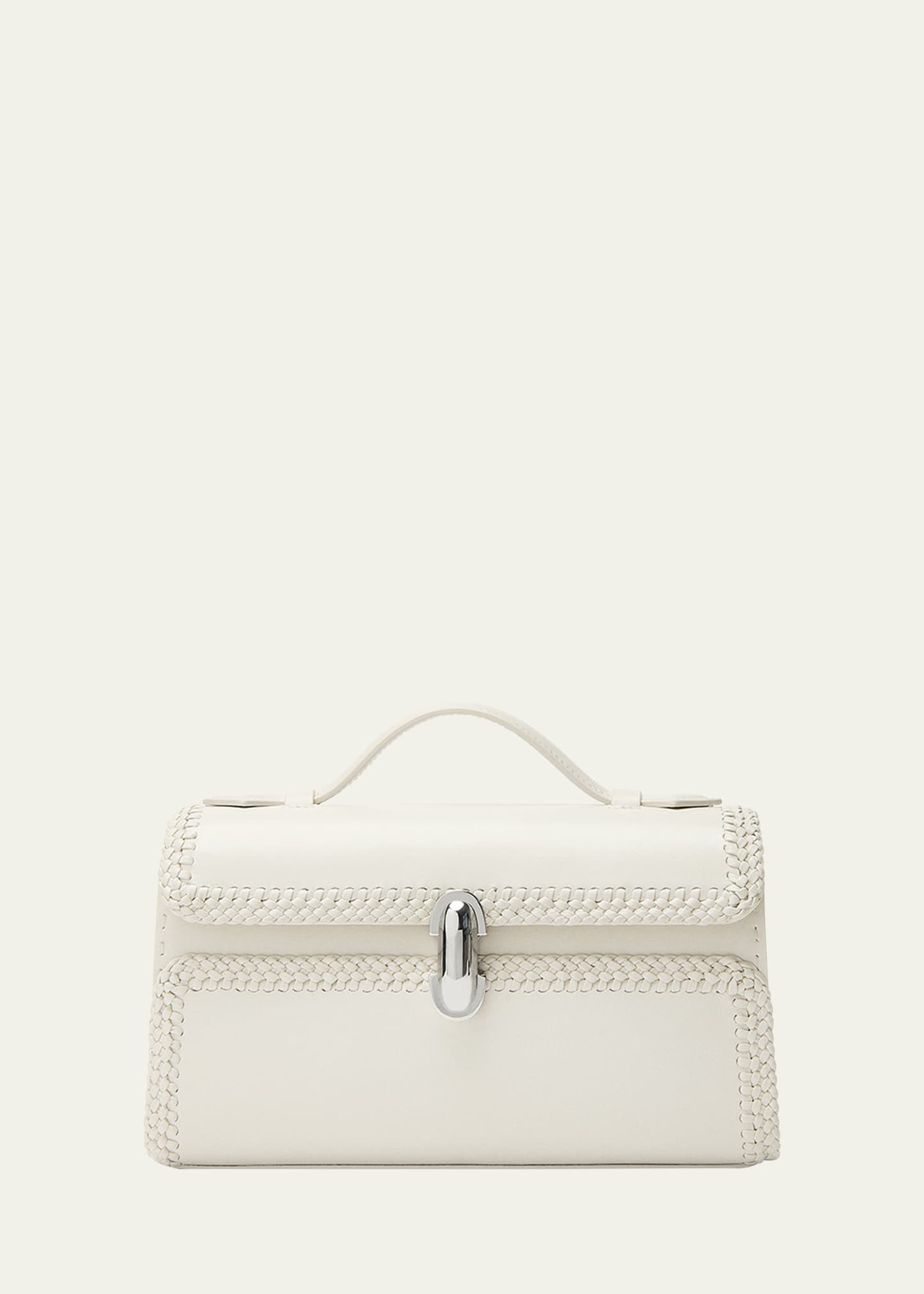 Savette Symmetry Pochette Leather Top-Handle Bag | Bergdorf Goodman