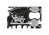 Wallet Ninja Multitool Card – 18 in 1 Credit Card Multi-Tool (Bottle Opener, Can Opener, Screwd... | Amazon (US)