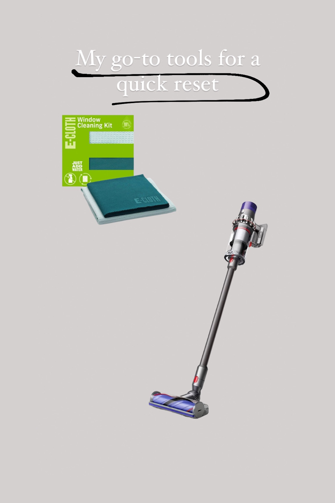 For a quick surface wipe down (that’s eco friendly!) or a quick vacuum, these are my go to tools for a quick space reset and refresh 

#LTKsalealert #LTKhome #LTKfamily