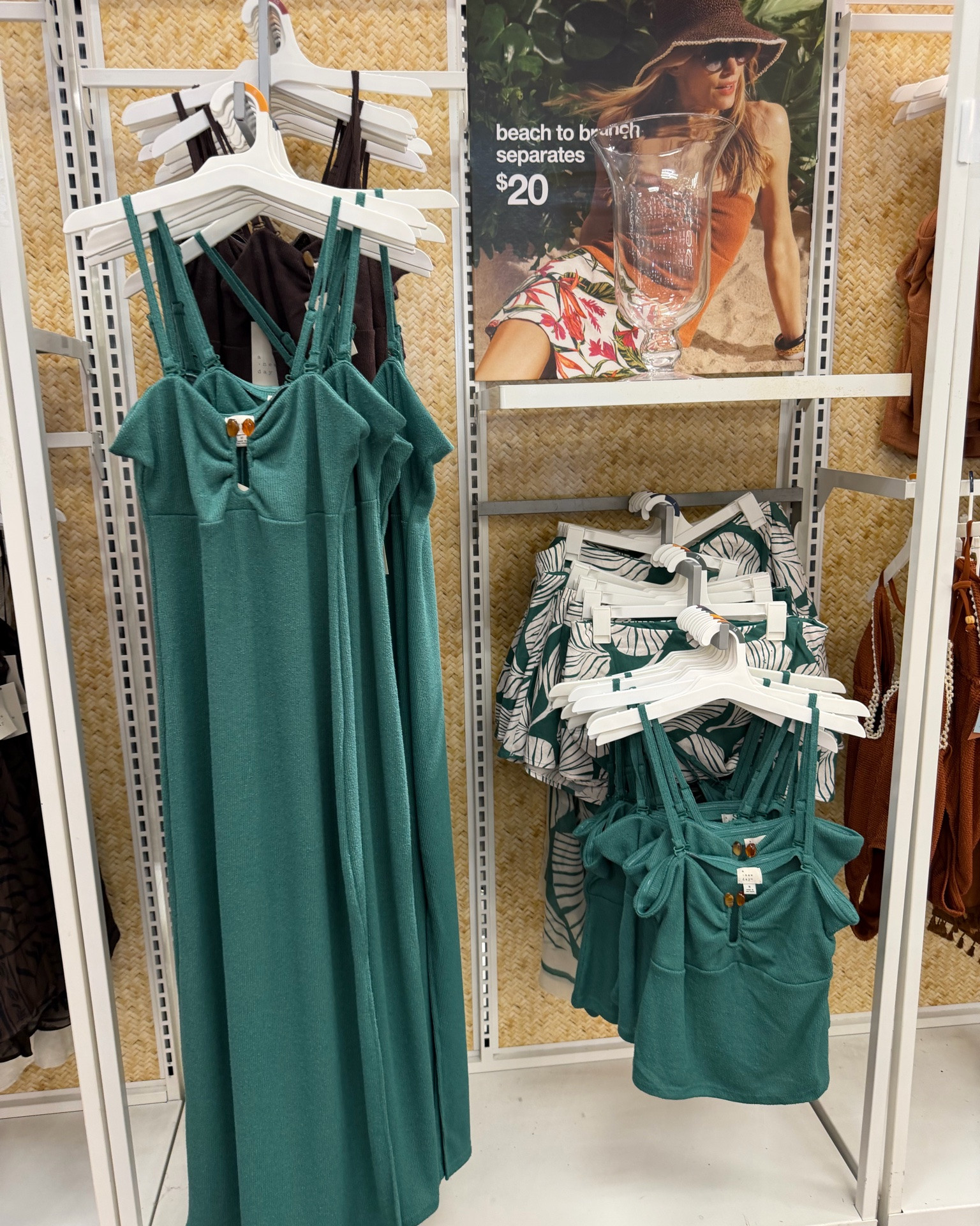 Okay wait… this new collection is giving luxe tropical vacation vibes in the BEST way 🌴✨

I’m obsessed with the colors, the breezy fabrics, and all the mix + match moments 👏 The teal set is STUNNING and that tropical print dress feels so high-end without the high-end price tag 😍

These are the kind of pieces you’ll wear on repeat all summer long — beach trips, brunch, vacations, poolside dinners… all of it ☀️@Target 

Linking my favorites for you because I have a feeling these won’t stay in stock long 💚

#LTKStyle #TargetFinds #SummerStyle #VacationStyle #ResortWear #BeachToBrunch #AffordableFashion #LTKSummer

#LTKSeasonal #LTKSwim #LTKTravel
