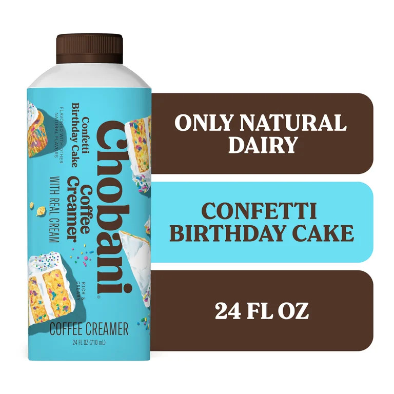 Chobani Coffee Creamer Limited Batch Birthday Cake 24 fl oz | Walmart (US)