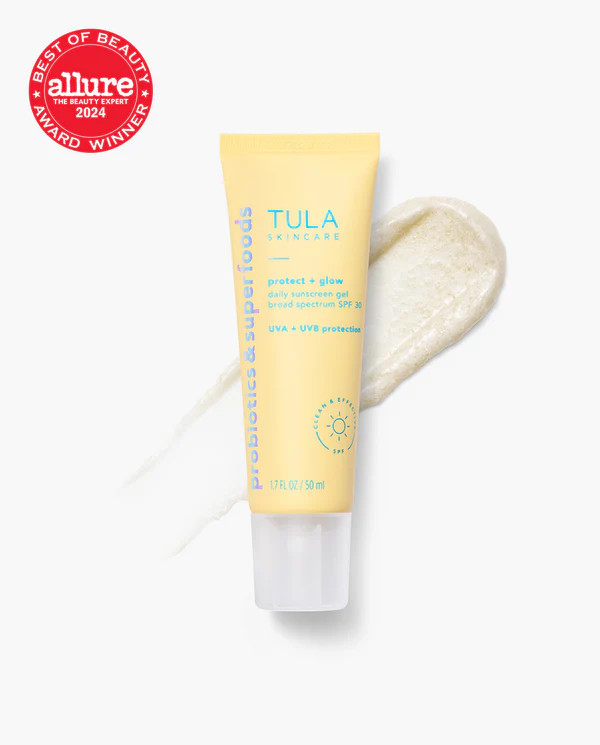 daily sunscreen gel broad spectrum SPF 30 | Tula Skincare