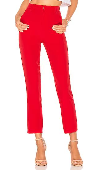 Lovers + Friends Tempo Skinny Pants in Red from Revolve.com | Revolve Clothing (Global)