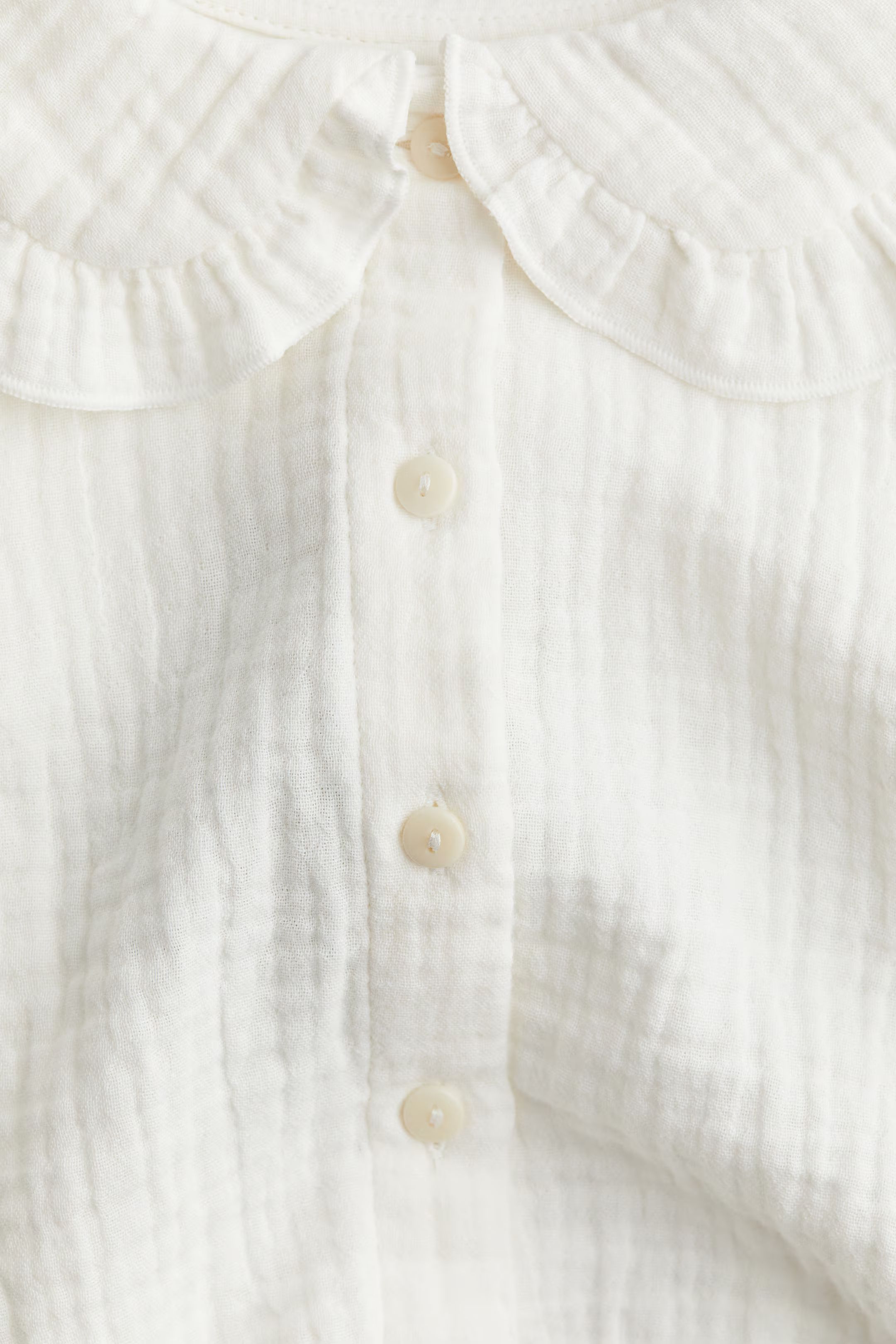 Cotton muslin blouse | H&M (UK, MY, IN, SG, PH, TW, HK)