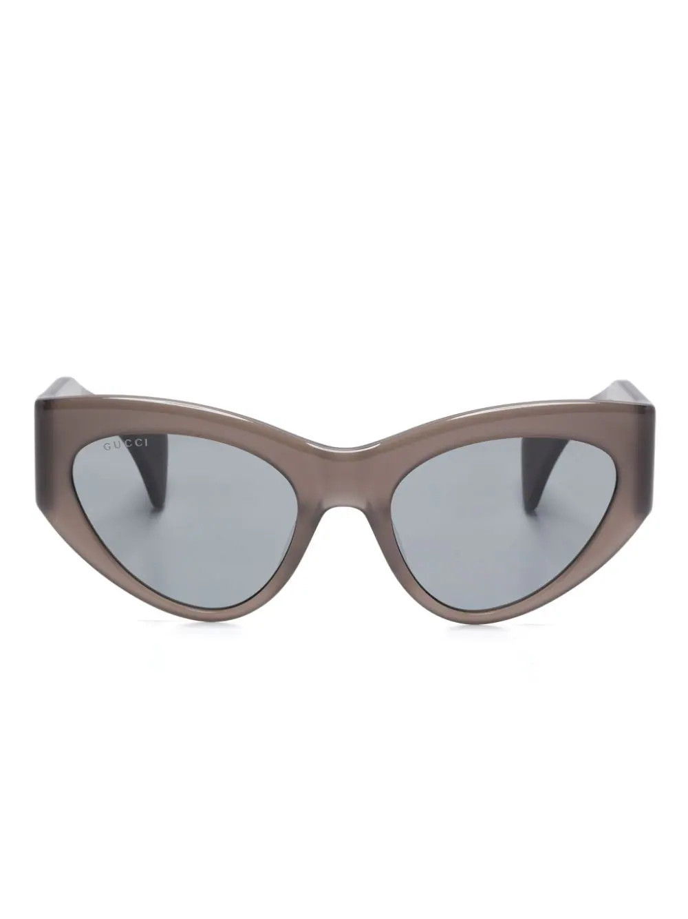 Gucci Eyewear cat-eye sunglasses - Grey | Farfetch Global