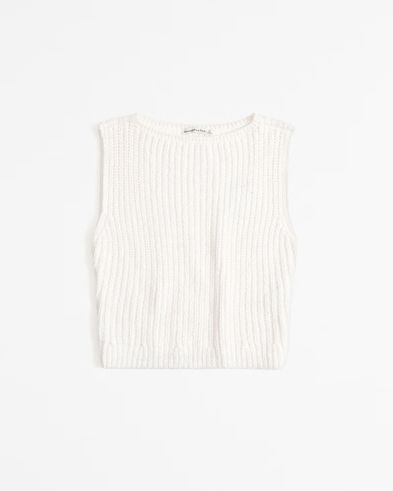 Women's Ribbed Sweater Tank | Women's Tops | Abercrombie.com | Abercrombie & Fitch (US)