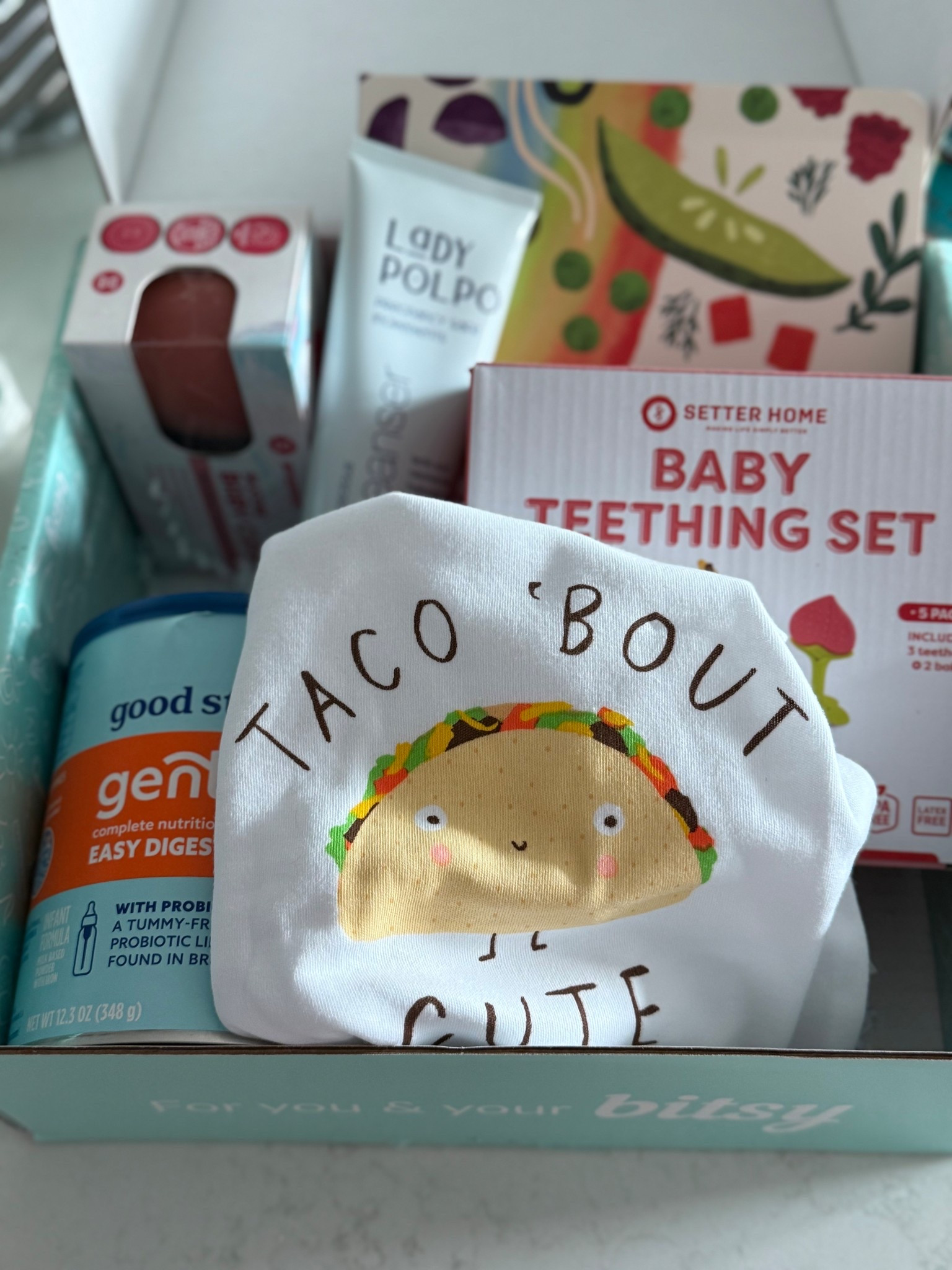 Great gift for a new mama: bitsybox. I love coming home to these packages with the best items for my baby!

#LTKFamily #LTKBaby #LTKKids