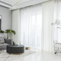 Pair Of White Curtains, Linen Blend Fabric, Drapes, Custom Curtains | Etsy (US)