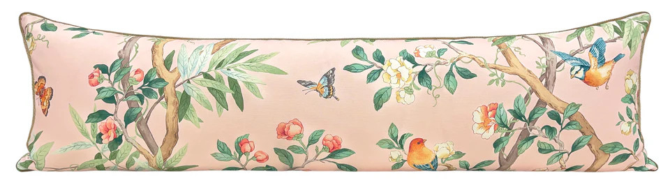 The XL Lumbar :: Imperial Garden // Pink Peony | LITTLE DESIGN COMPANY