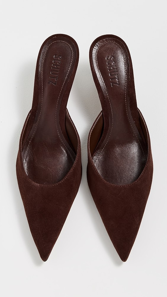 Schutz Julie Kitten Heel Mules | Shopbop | Shopbop