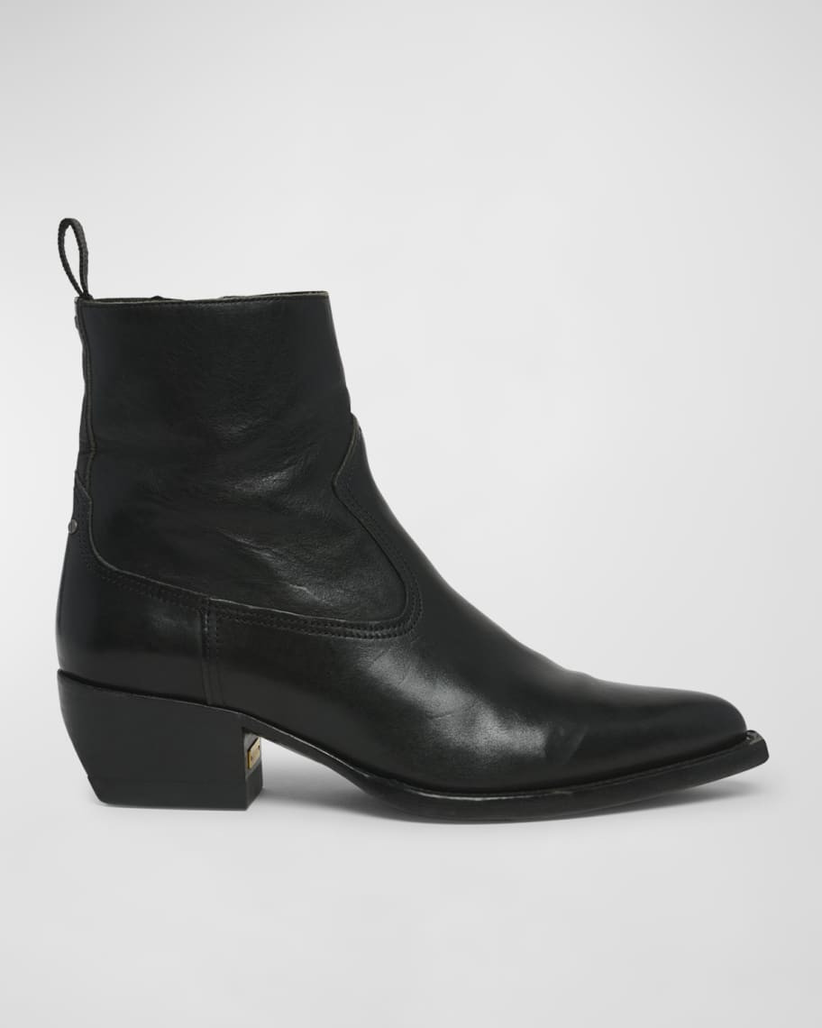 Debbie Leather Ankle Boots | Neiman Marcus
