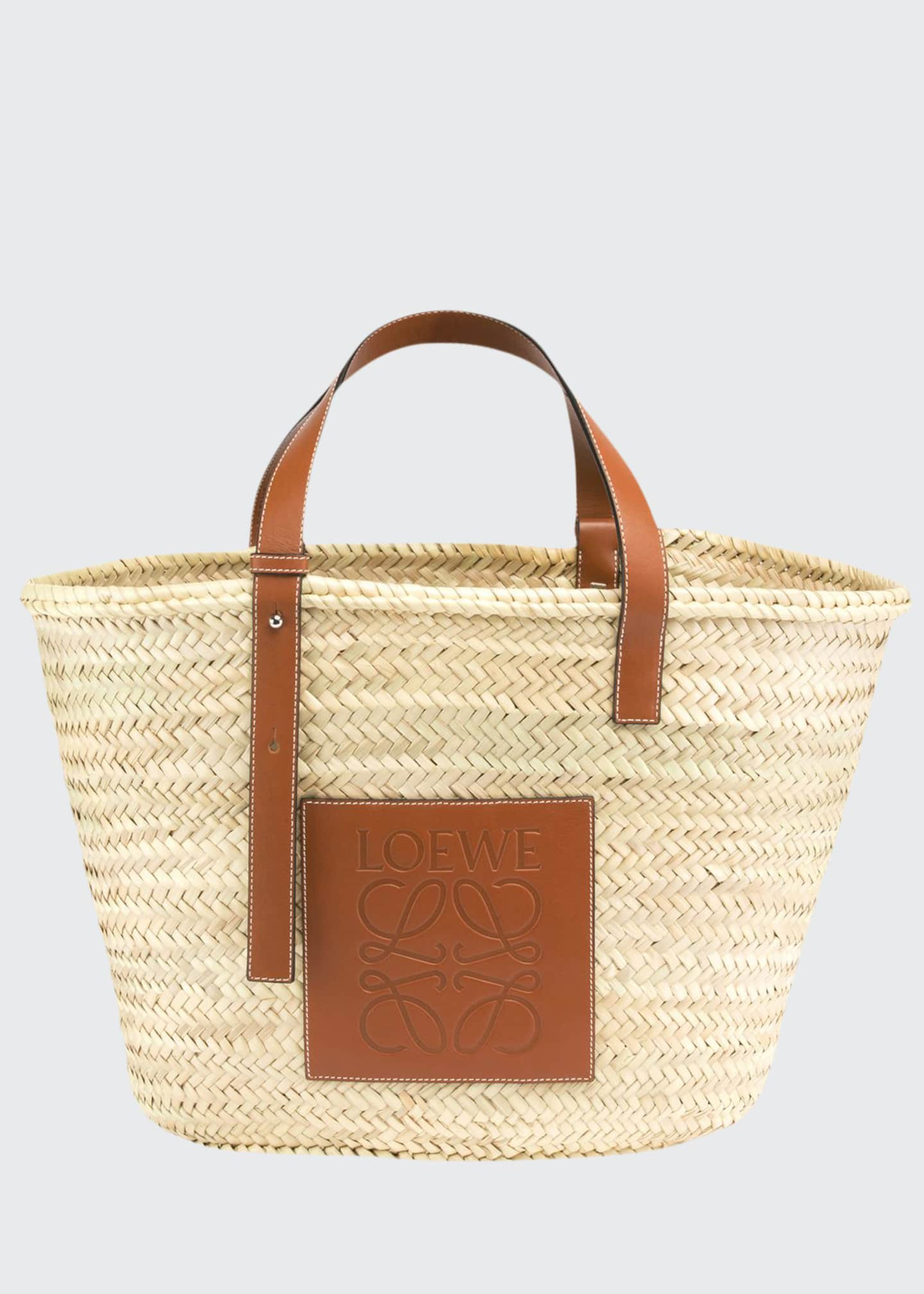 Loewe Raffia Basket Tote Bag | Bergdorf Goodman
