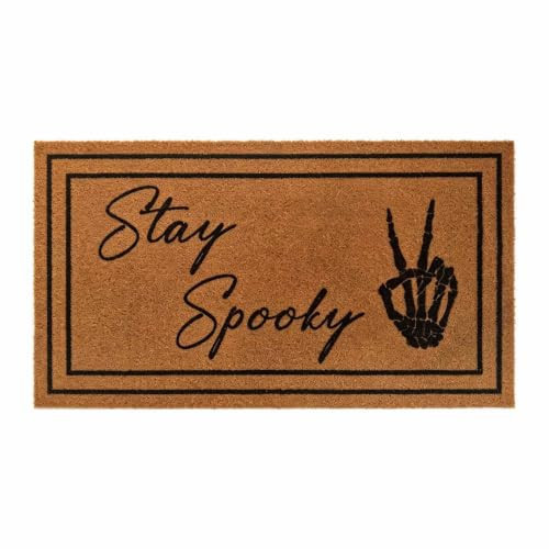 Halloween Welcome Door Mat for Front Door, Non-Slip 17x29 in | Amazon (US)