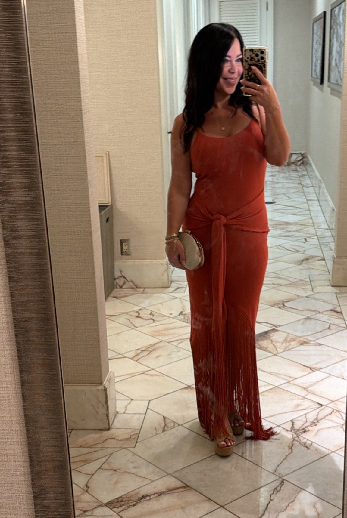 Fringe dress 
Size small 
Vacation 

#LTKSaleAlert #LTKTravel #LTKootd