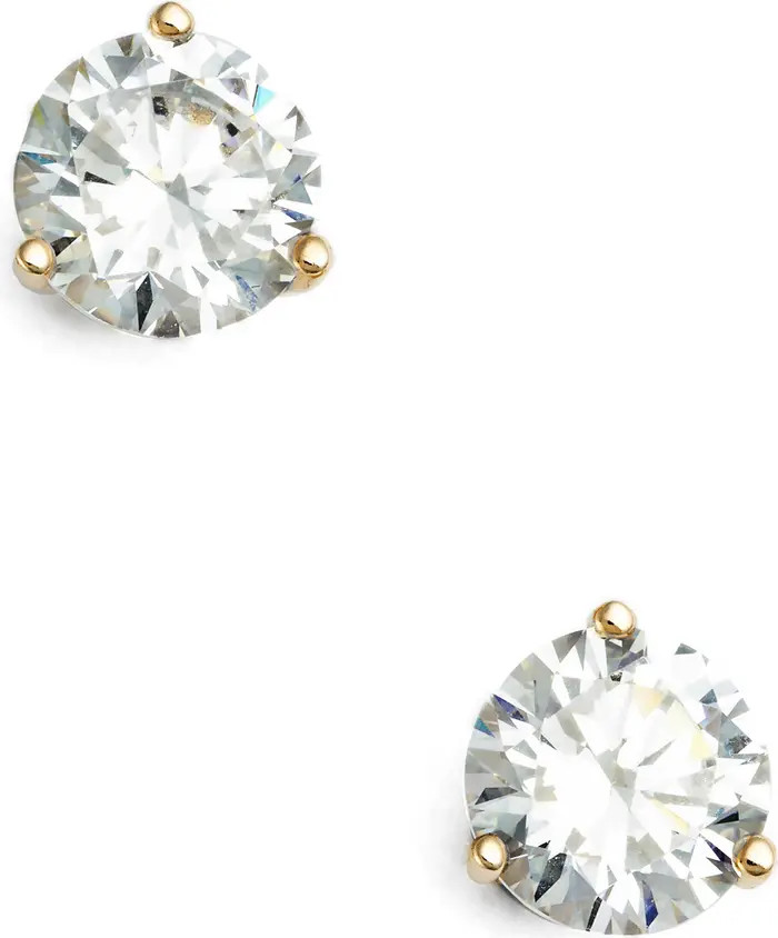 Cubic Zirconia Stud Earrings - 2ct. | Nordstrom