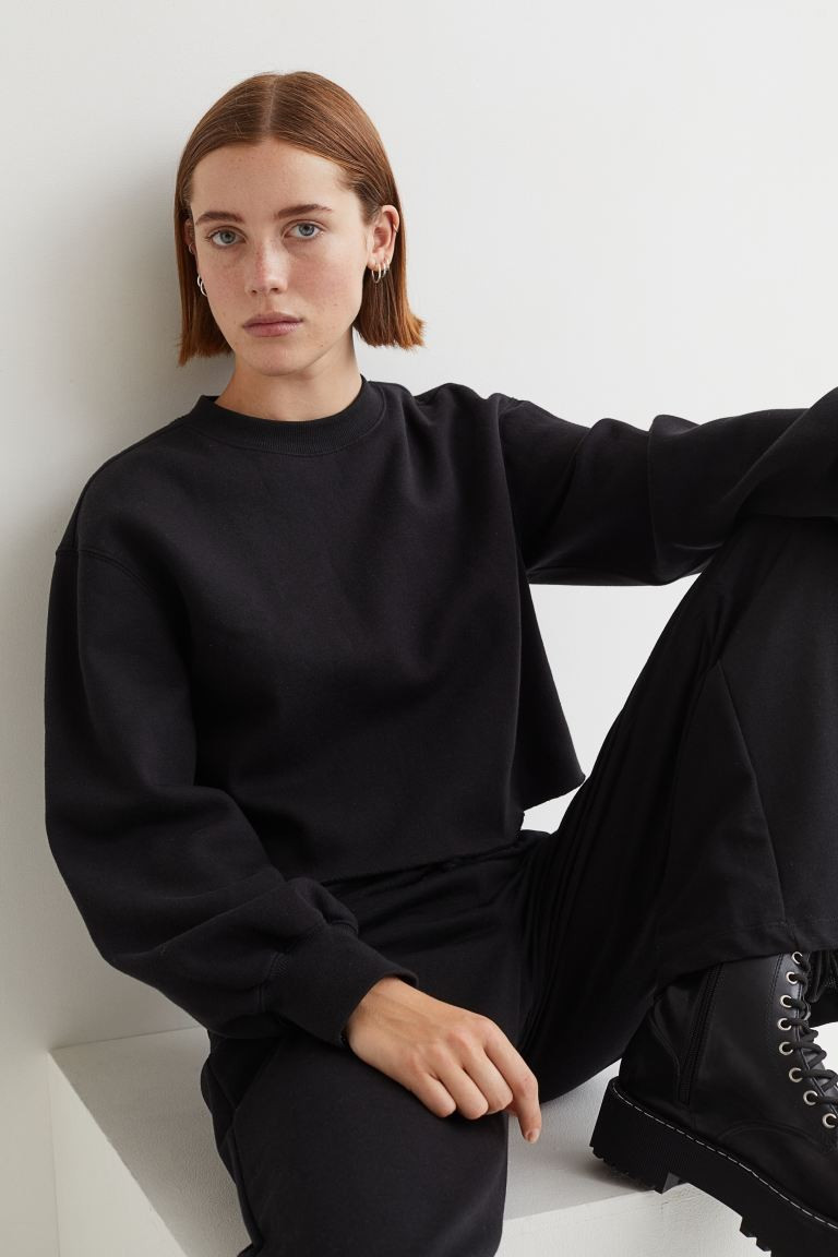 Crop Sweatshirt | H&M (US + CA)