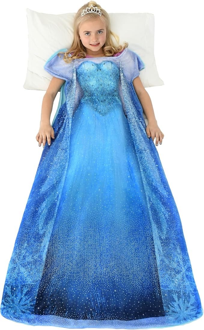 Blankie Tails for Frozen Lovers | Disney Frozen 1 Elsa Wearable Blanket, Parties, and Daily Use, ... | Amazon (US)