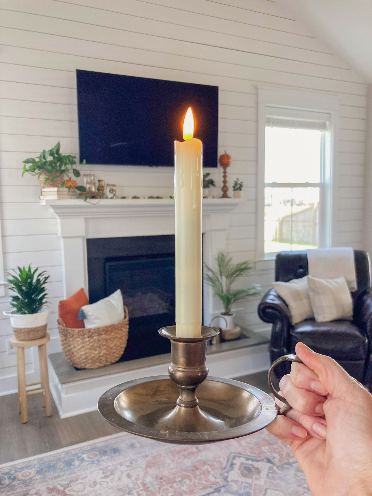 Simplified Fall decor. I like to use items I use year round in my decor, adding simple Fall accents that add a cozy, warm, inviting feel to the space.

#LTKhome #LTKstyletip #LTKSeasonal