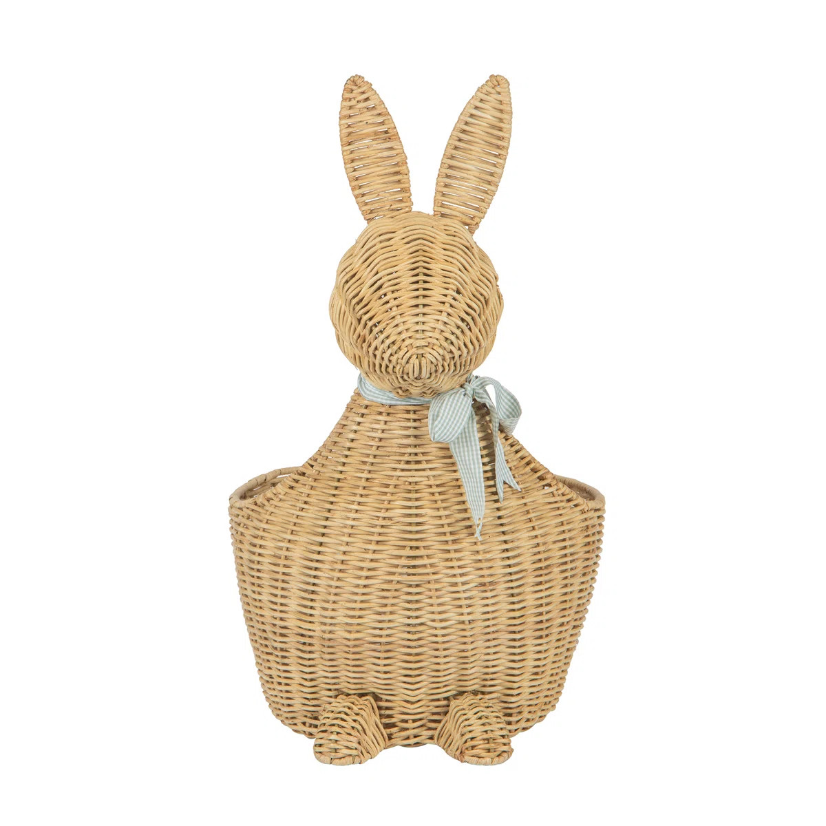 Wicker Bunny Basket, Natural | Wayfair North America