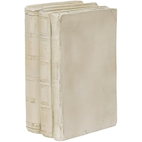 Kigan Home Linen Decorative Books, Set of 3 (Assorted Size Sandy Beige) - Neutral Fabric Books wi... | Amazon (US)