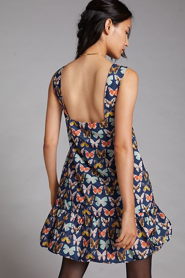 Maeve Butterfly Mod Mini Dress | Anthropologie (US)