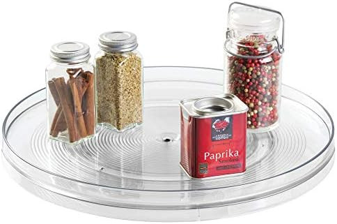 iDesign Linus Turntable Kitchen Organizer, Organization for Pantry, Countertop, Shelf, Table, Vanity | Amazon (US)