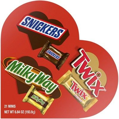 Mars Valentine&#39;s Variety Heart Box - 7.3oz | Target