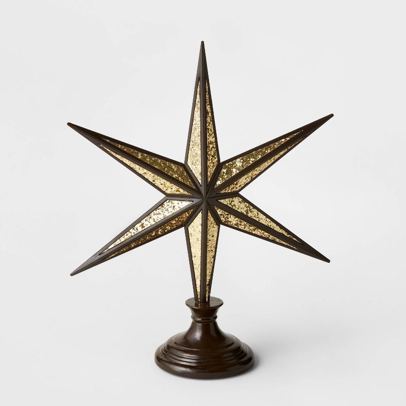 12.5&#34; Plastic Star Decorative Sculpture Black - Wondershop&#8482; | Target