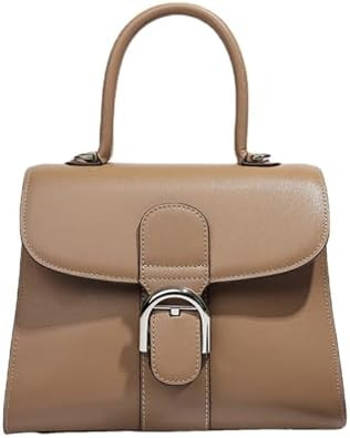 HIONRE Genuine Leather Tote Bag Stylish Womens Crossbody Top-Handle Handmade Genuine Cowhide Bag ... | Amazon (US)
