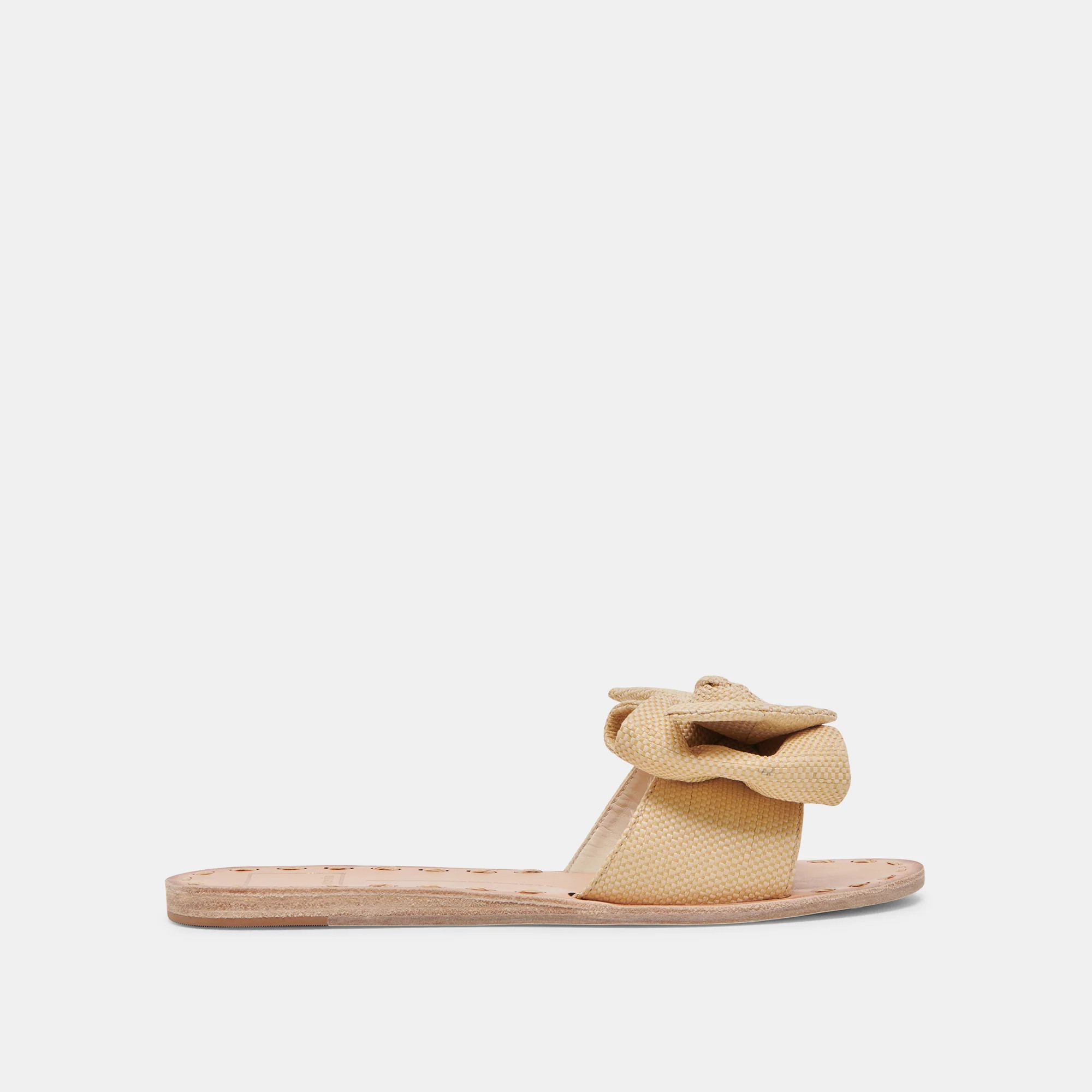 DARSEY SANDALS LT NATURAL RAFFIA | DolceVita.com