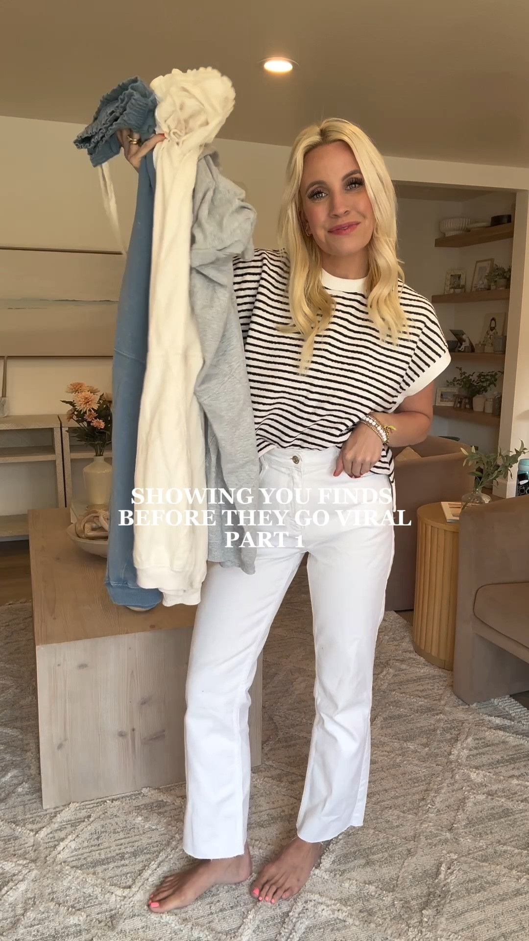 Aerie barrel pants that I now have in three colors! They even come in a denim looking pair but they feel like sweatpants. Mom approved and can be worn casually. 👌