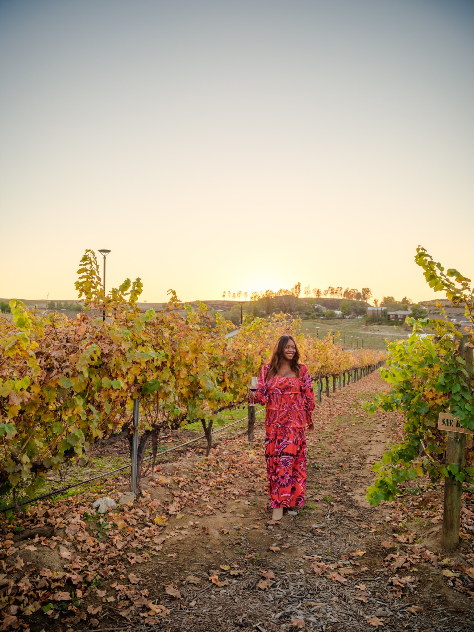 What to wear to a winery // orange maxi dress 

#LTKstyletip #LTKSeasonal