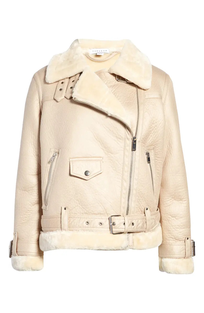 Faux Leather Biker Jacket | Nordstrom