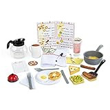 Melissa & Doug Star Diner Restaurant Play Set (41 pcs) - Pretend Play Food, Restaurant Toy Set Wi... | Amazon (US)