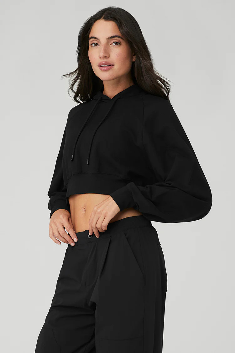 Cropped Double Take Hoodie | Alo Yoga (US)