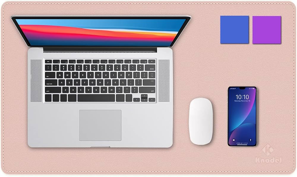 Knodel Dual-Sided Desk Mat, Desk Pad, Upgrade Sewing PU Leather Desk Blotter Protector, Mouse Pad, W | Amazon (CA)
