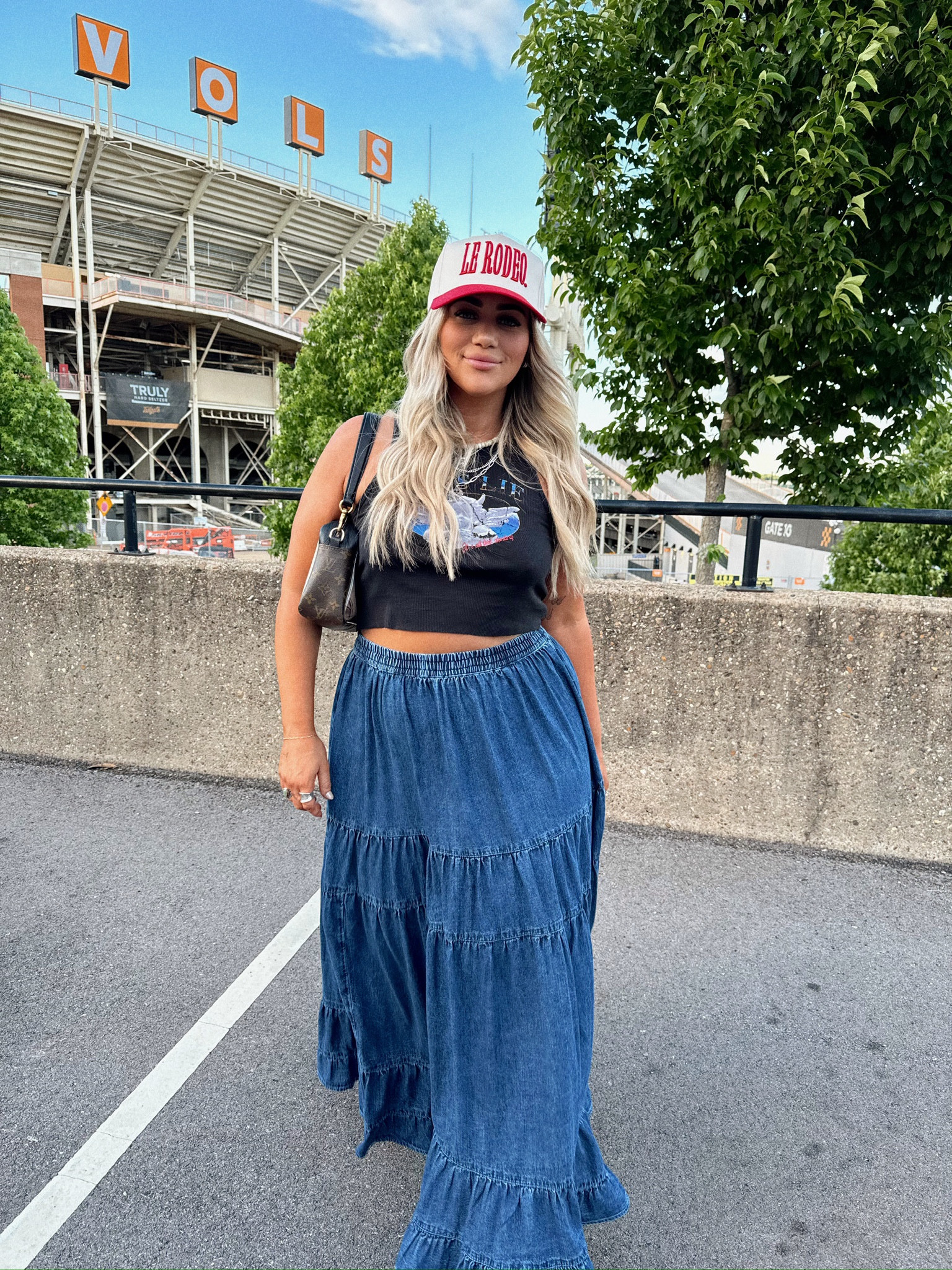 Concert outfit for Zach bryan last weekend🤍 loved how this turned out #concert #zachbryan #countryoutfit 

#LTKstyletip #LTKFestival #LTKmidsize