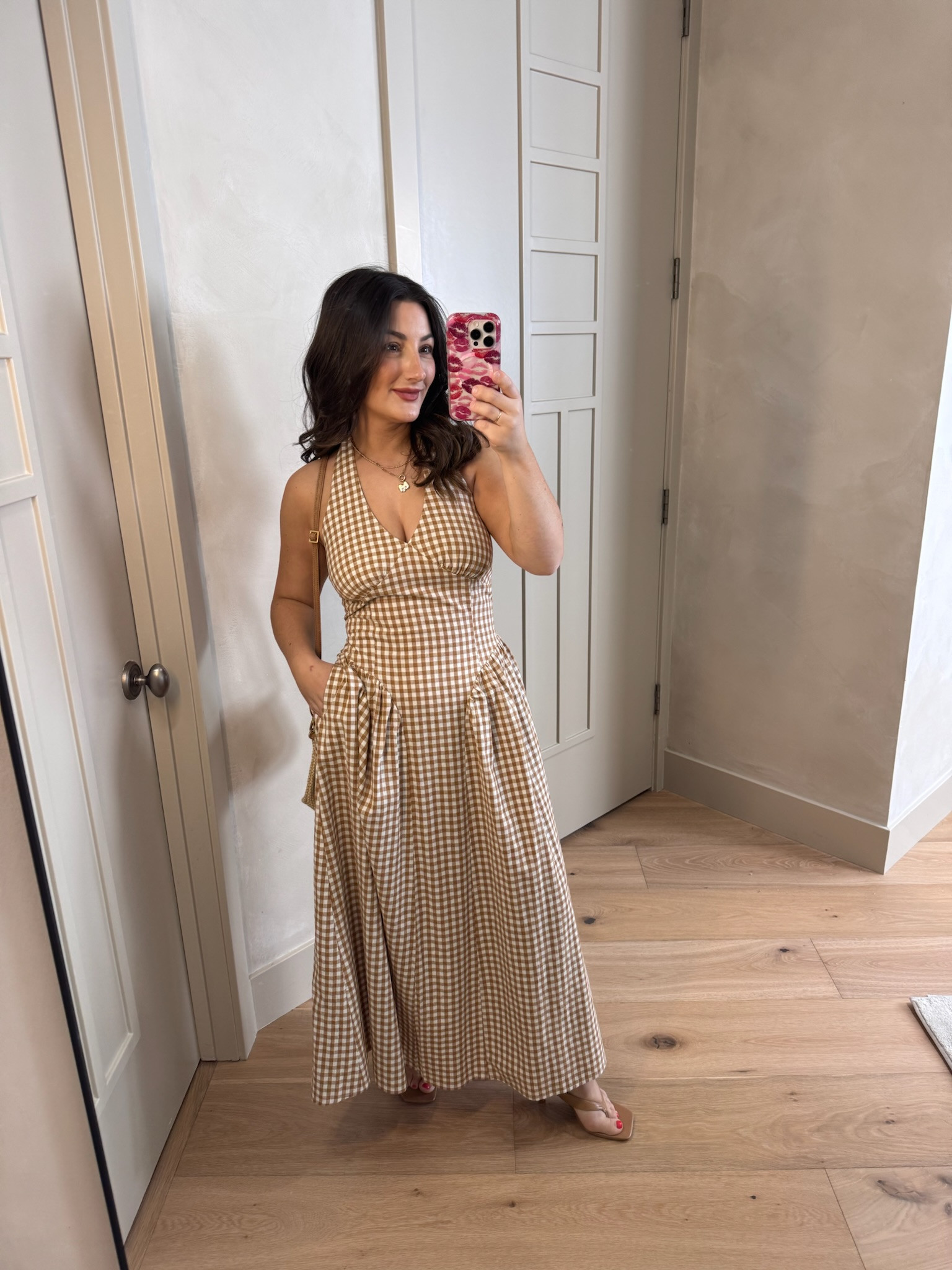 Gingham dress to wear in fall when it’s still warm out! 

Size small
Petite friendly 
5’0” 140lbs

#LTKootd #LTKPetite #LTKSeasonal