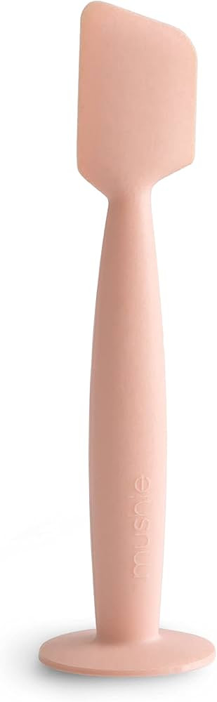 mushie Diaper Cream Applicator Soft Silicone with Suction Base (Blush) | Amazon (US)