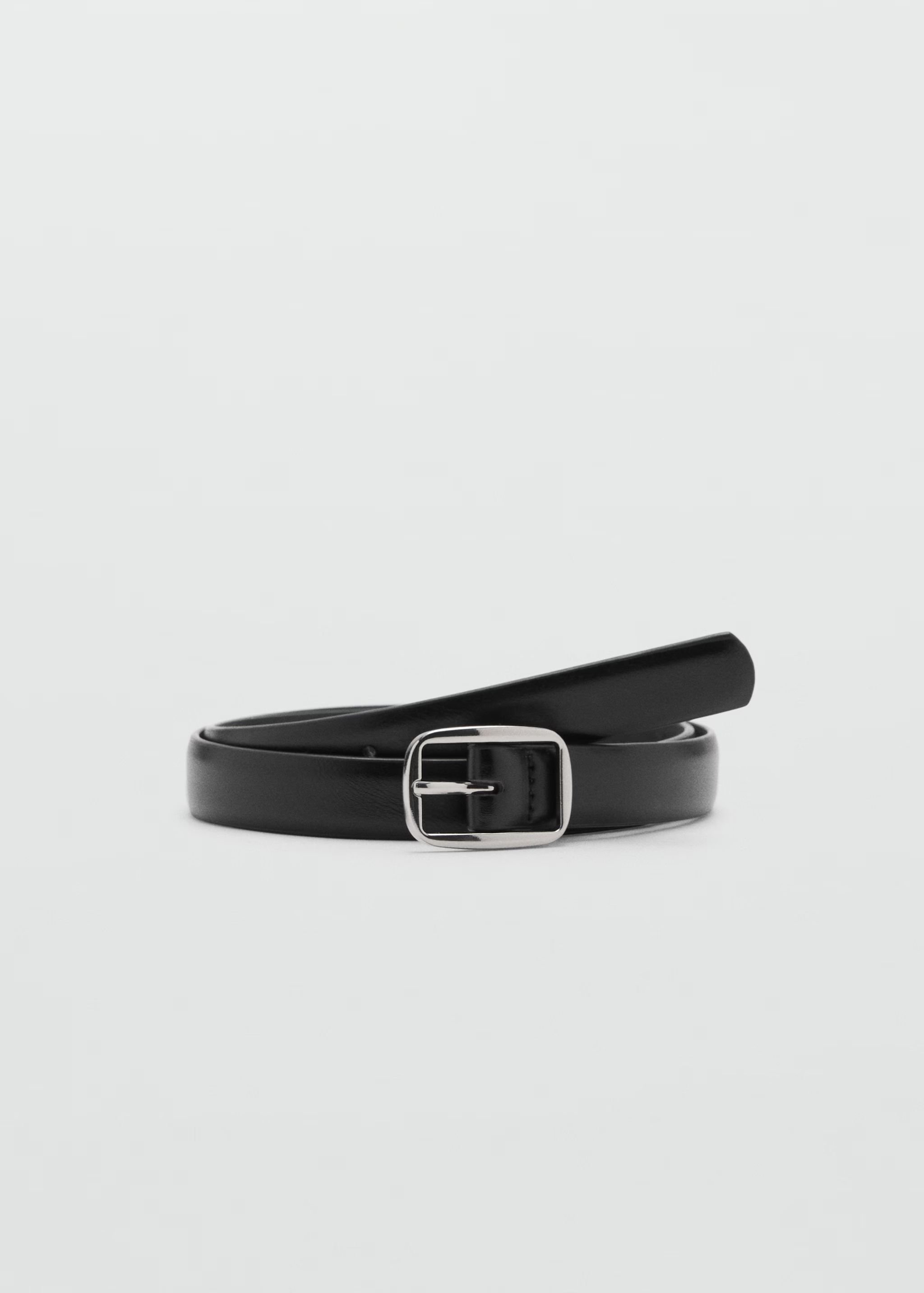 Square buckle belt - Woman | MANGO USA | MANGO (US)