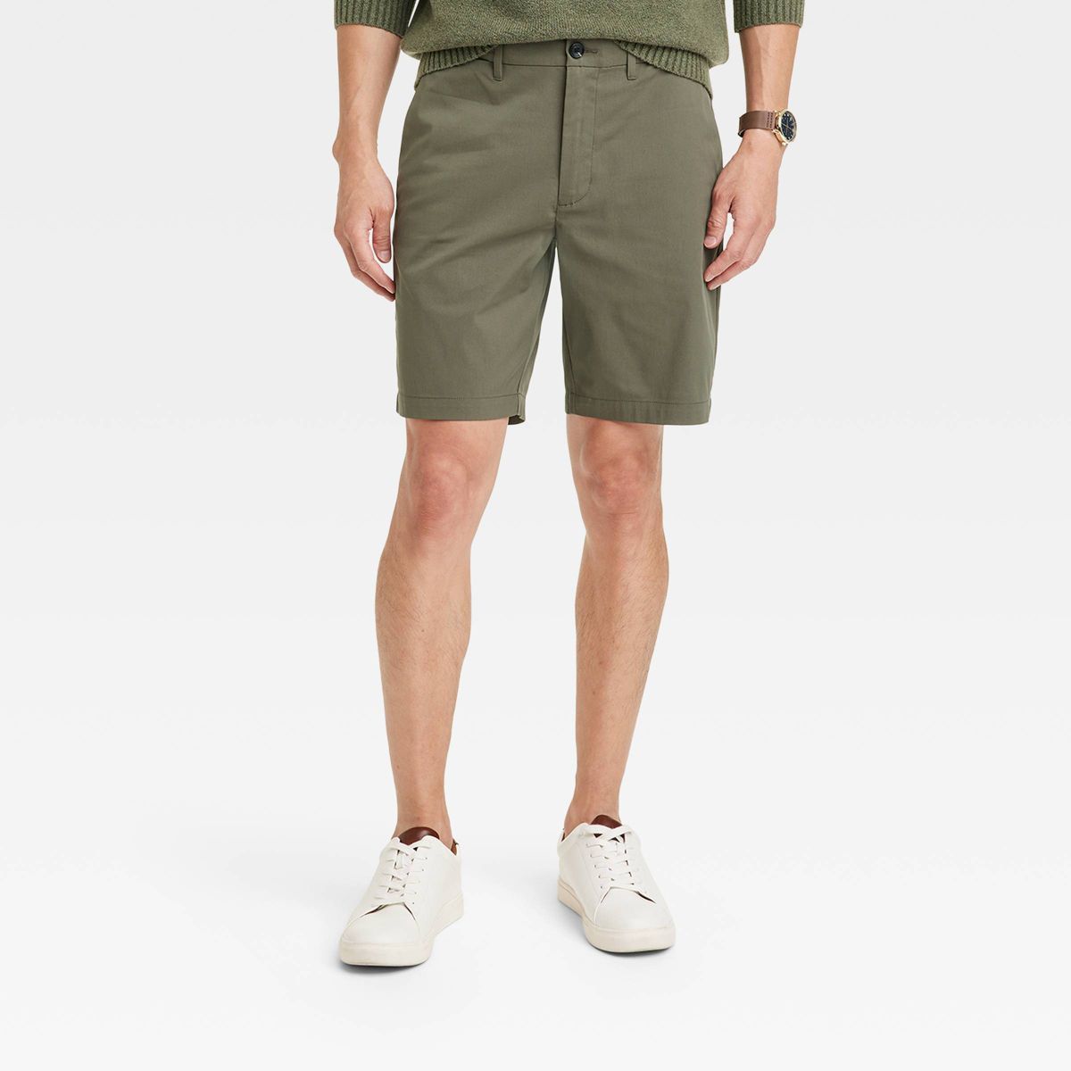Men's 9" Flat Front Tech Chino Shorts - Goodfellow & Co™ | Target