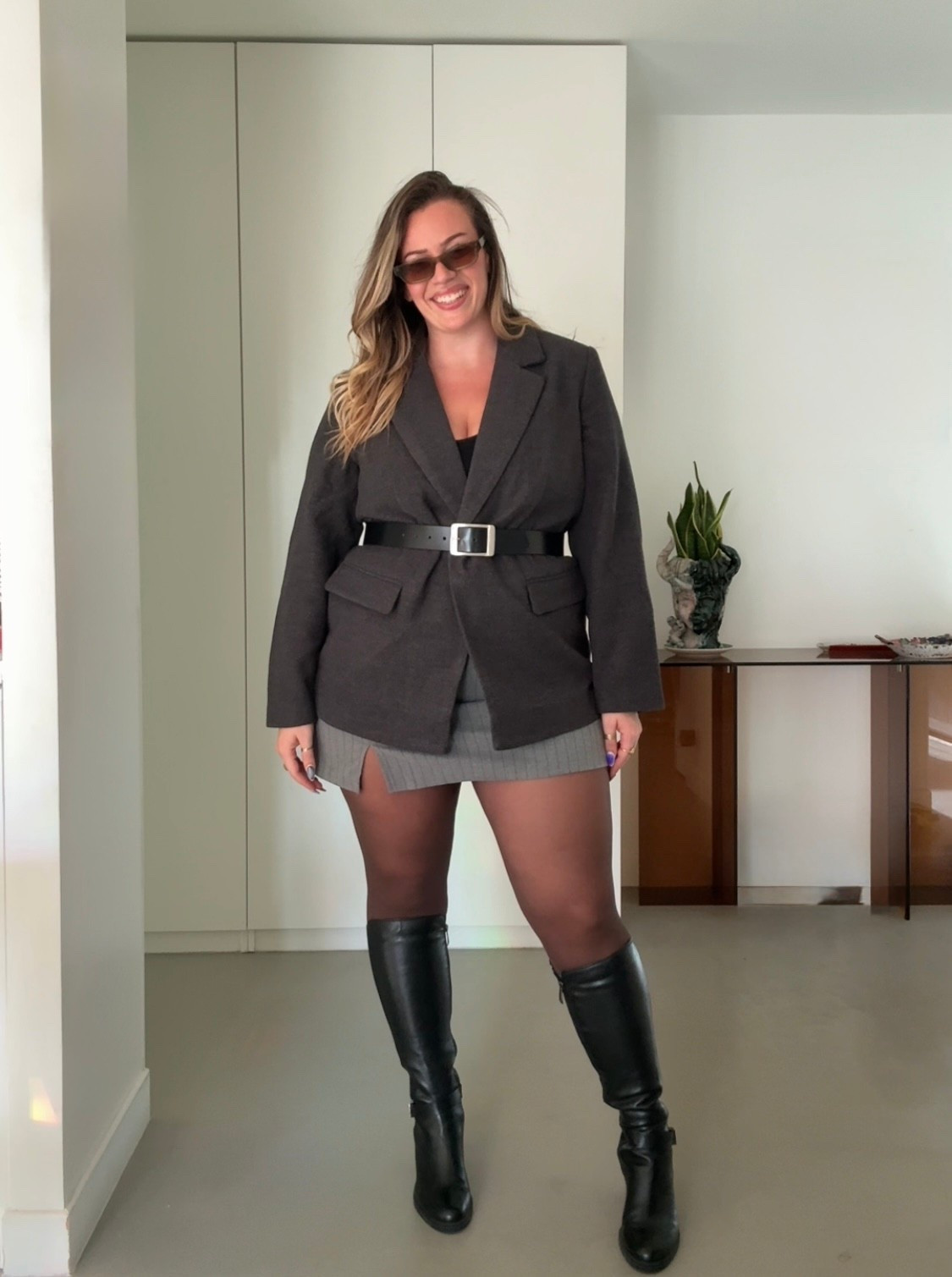 Fan de ce look 😍
Je porte du 48 pour le blazer et du 48 pour la jupe 💫