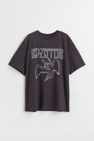 Oversized Printed T-shirt | H&M (US + CA)