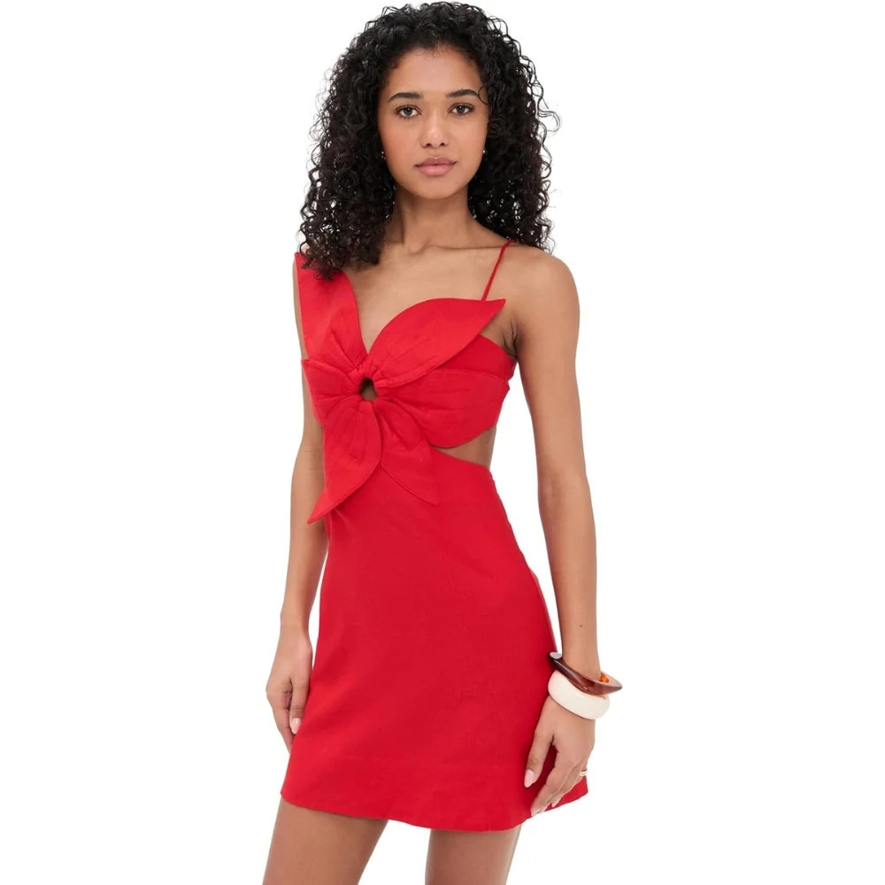 FARM Rio Women's Red Flower Mini Dress, Red | Shop Simon